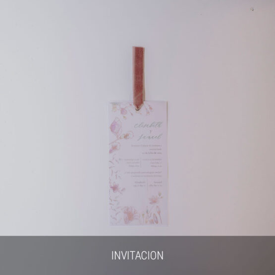 Frontal invitación Sweet Garden