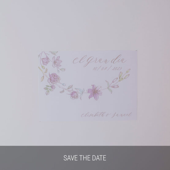 Save the date Sweet Garden